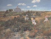 William Merrit Chase The Bayberry Bush china oil painting reproduction